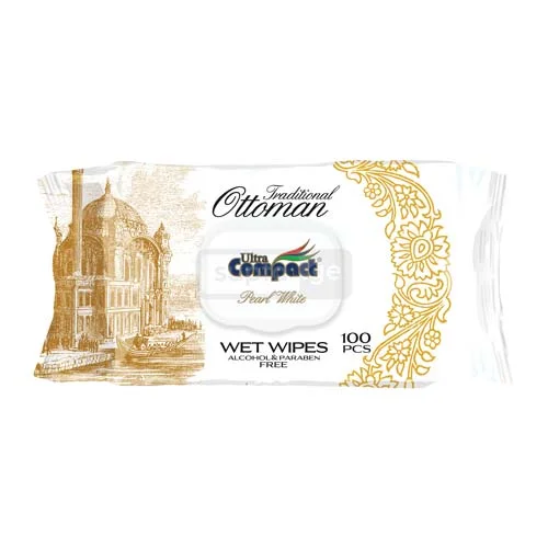 COMPACT-კომპაქტი სველი ხელსახოცი 100ც